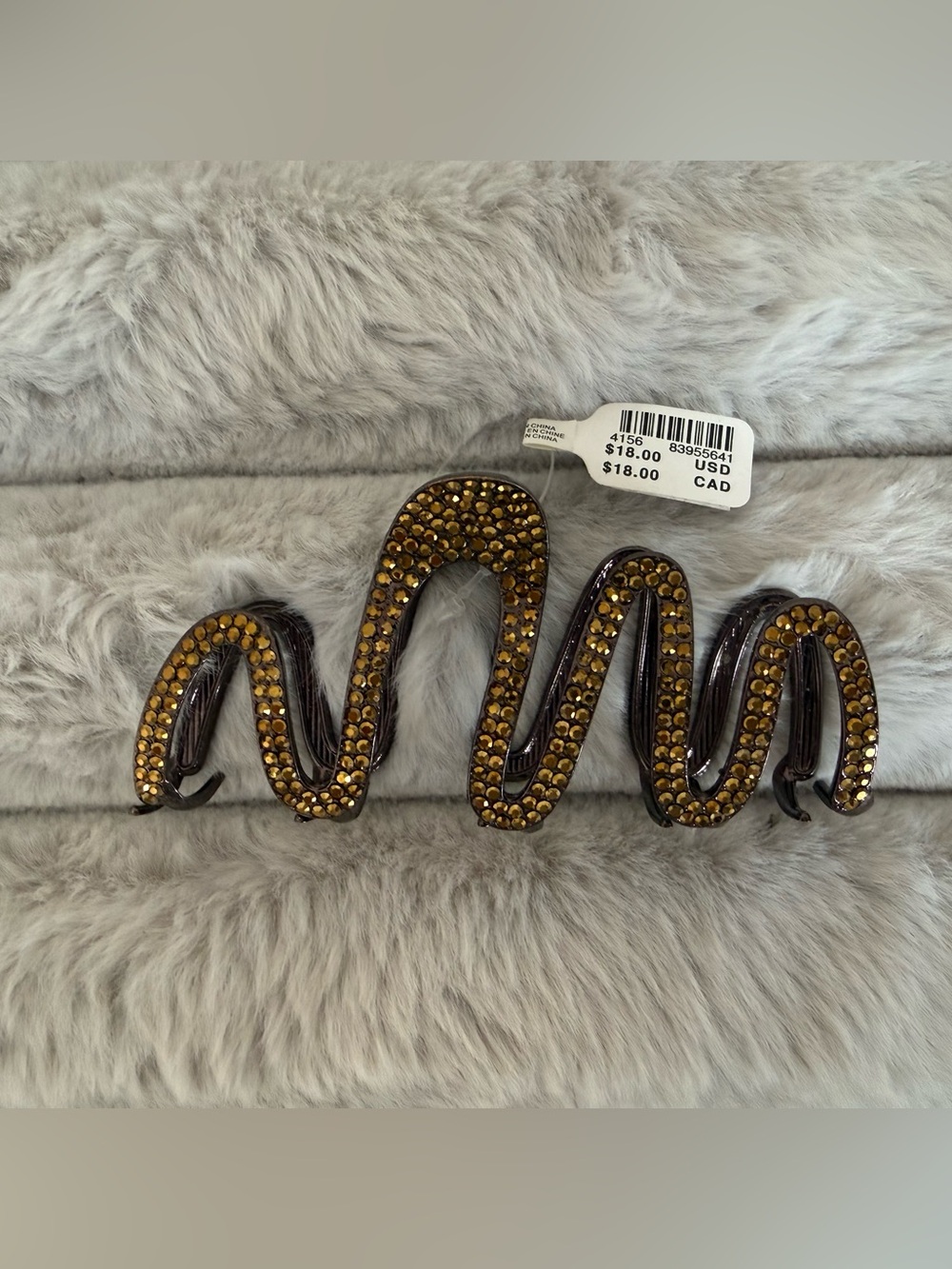 NWT Rhinestone Anthropologie Hair Clip
